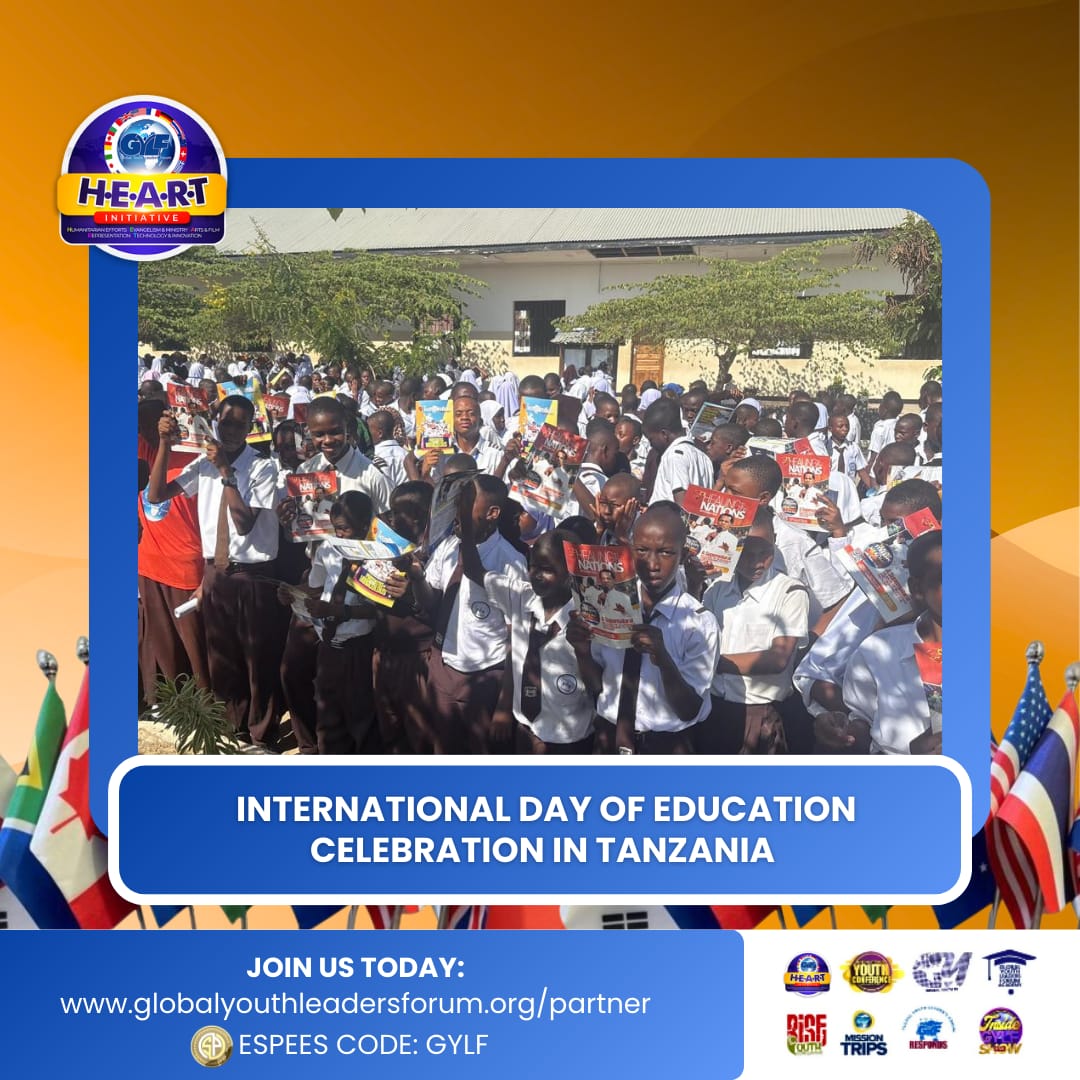 CELEBRATING THE INTERNATIONAL DAY OF EDUCATION: 500 SOULS SAVED IN TANZANIA!
